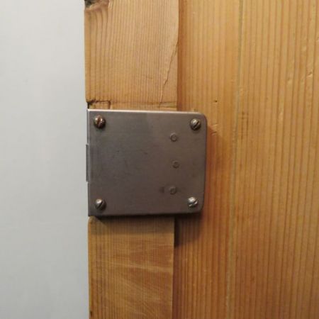 Großer Kiefer Kleiderschrank Weichholz antik ca 1880