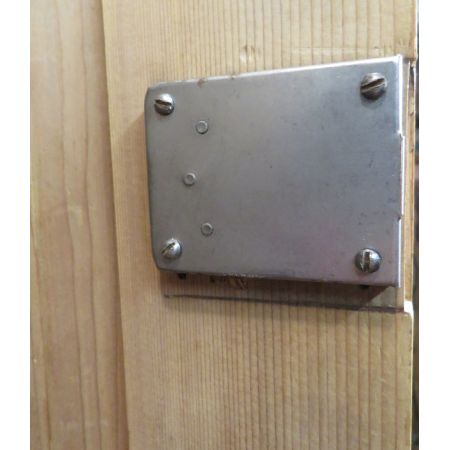 Großer Kiefer Kleiderschrank Weichholz antik ca 1880