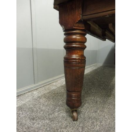 Ausziehbarer Esstisch aus Eichenholz