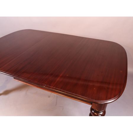 Ausziehbarer Esstisch aus viktorianischem Mahagoni für 8 Personen