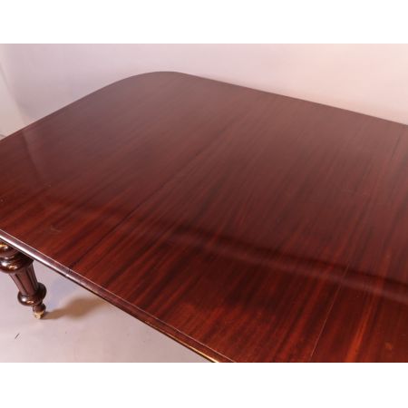 Ausziehbarer Esstisch aus viktorianischem Mahagoni für 8 Personen