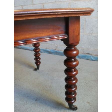 Viktorianischer Esstisch aus Mahagoni