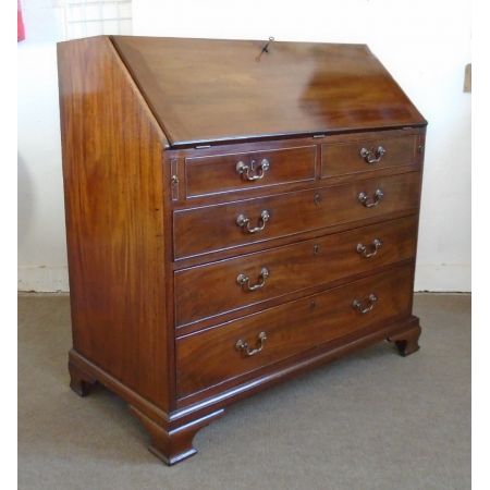 Georgianischer Mahagoni Sekretär antik ca 1780