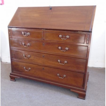 Georgianischer Mahagoni Sekretär antik ca 1780