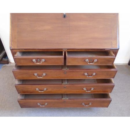 Georgianischer Mahagoni Sekretär antik ca 1780