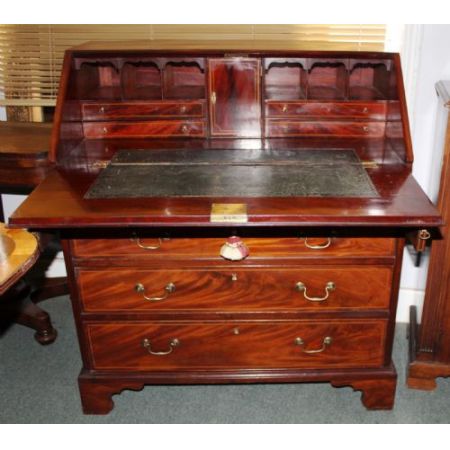 Georgianischer Mahagoni Sekretär antik ca 1790