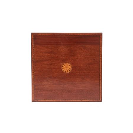 Edwardianischer Mahagoni Lampentisch 