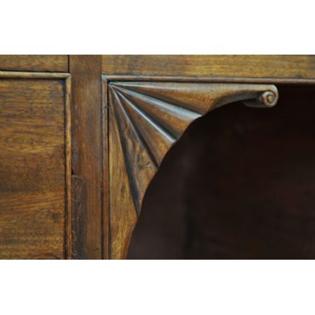 Viktorianischer Mahagoni Schreibtisch antik ca 1890