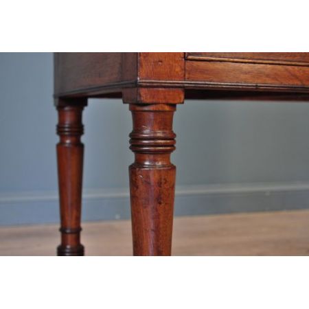 Viktorianischer Mahagoni Schreibtisch antik ca 1890