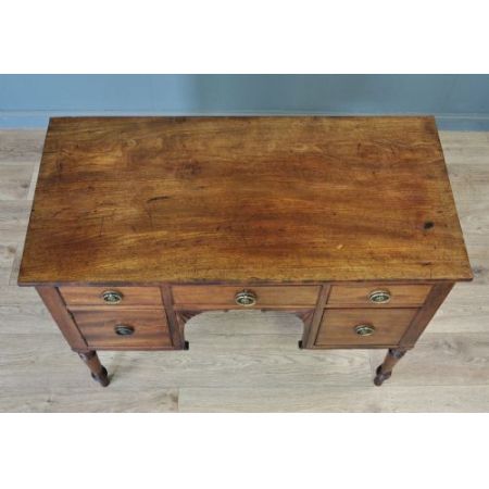 Viktorianischer Mahagoni Schreibtisch antik ca 1890