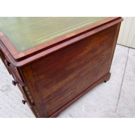 Mahagoni Partners Desk antik ca 19. Jahrhundert