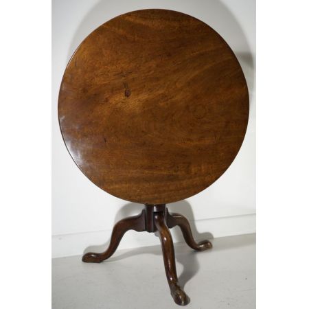 Antik Stativtisch aus Massivholz Mahagoni Holz Georgianisch