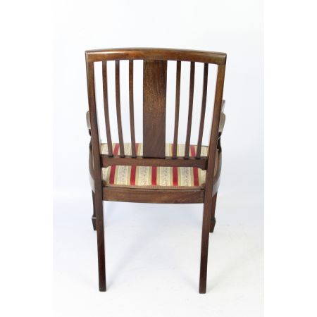 Kleiner Vikotrianischer Rosenholz Stuhl 