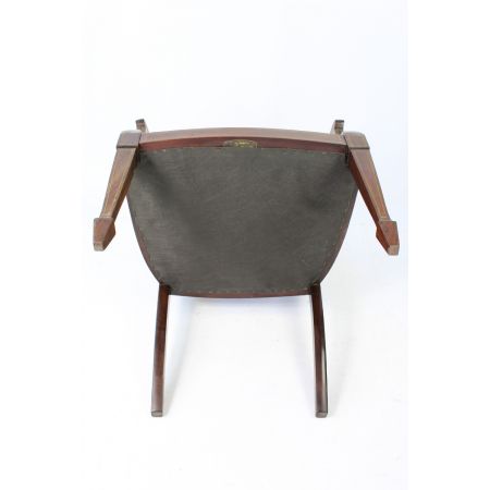 Kleiner Vikotrianischer Rosenholz Stuhl 