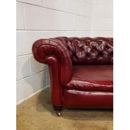 Antikes viktorianisches Chesterfield Sofa 