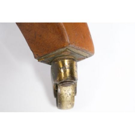 Feines Johnstone & Jeanes-Walnussleder aus dem 19. Jahrhundert