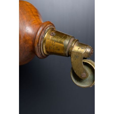 Feines Johnstone & Jeanes-Walnussleder aus dem 19. Jahrhundert