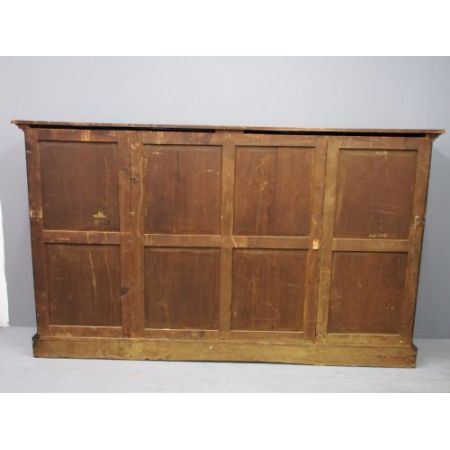 Flämisch geschnitztes offenes Bücherregal aus Eichenholz