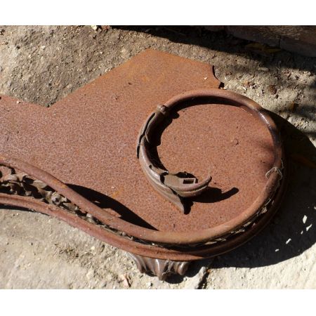 Kotflügel Eisen Stahl antik 19. Jahrhundert