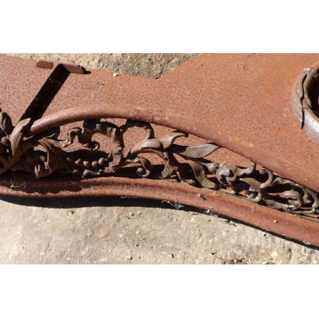 Kotflügel Eisen Stahl antik 19. Jahrhundert