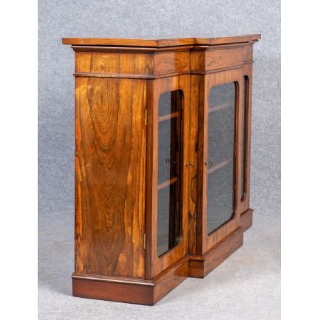 Antiker Palisander Bücherschrank