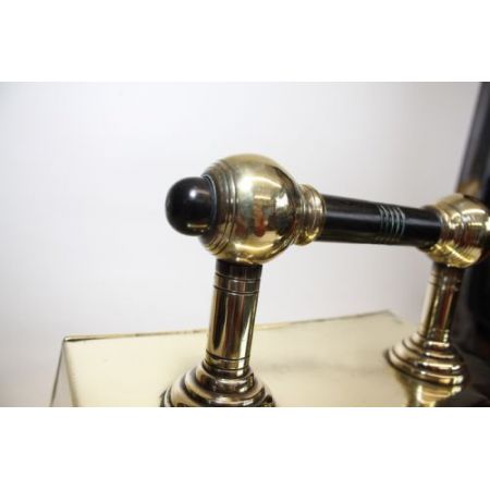 Brass coal scuttle antik Kohlekugel Kohlebehälter Messing 19. Jahrhundert viktorianisch