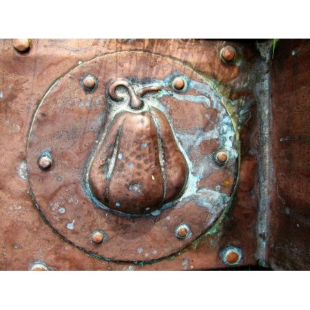 Sehr ungewöhnlicher kupfer Feuerfender