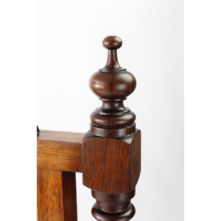 großer viktorianischer Palisander-Feuerschutz