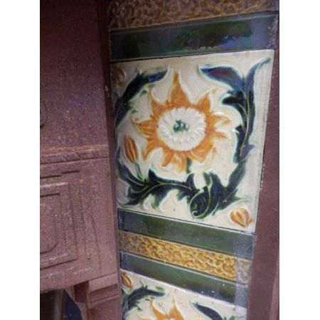 Gusseiserner Feuerschutz