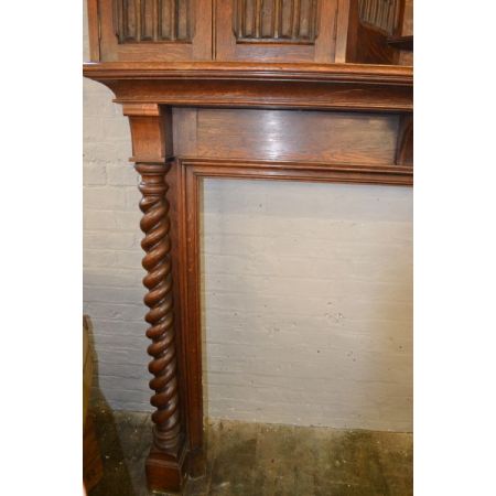 Feuerschutz mit Platten im gotischen Stil