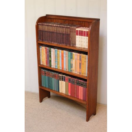 Offenes Bücherregal Eiche, ca. 1920 