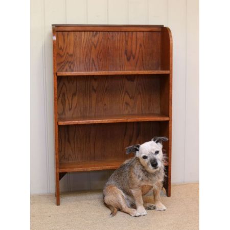 Offenes Bücherregal Eiche, ca. 1920 