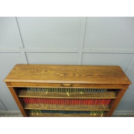 Offenes Bücherregal aus Eichenholz