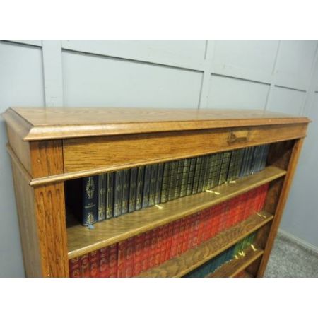 Offenes Bücherregal aus Eichenholz