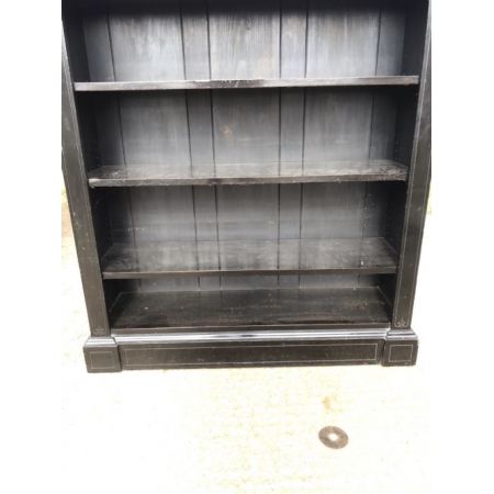 Ebonisiertes Offenes Bücherregal 