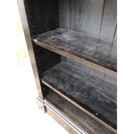 Ebonisiertes Offenes Bücherregal 