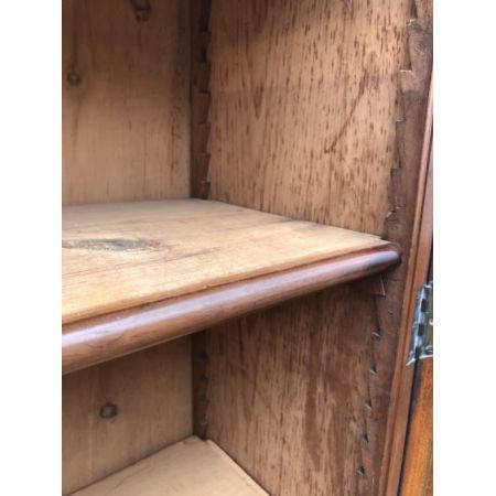 Zweitüriges Bücherregal Mahagoni 