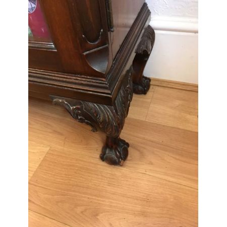 Antikes Bücherregal aus Mahagoni