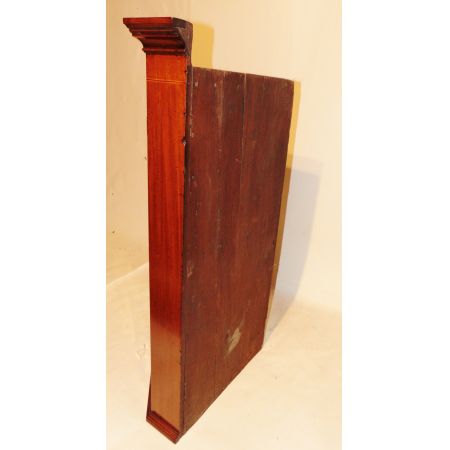 Hängender Eck_ Mahagonieckschrank   1890 Massivholz