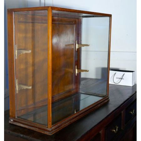 Viktorianische Mahagoni Vitrine antik ca 1870