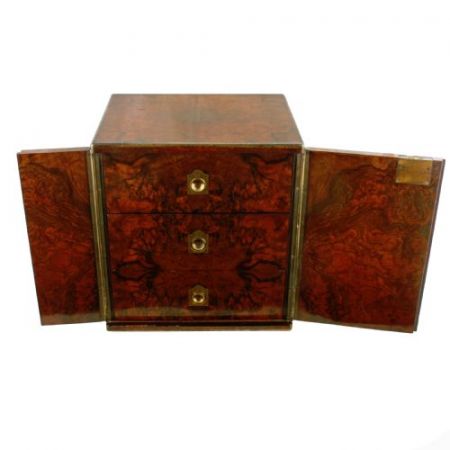 Viktorianische Nussbaum Kommode antik ca 1870