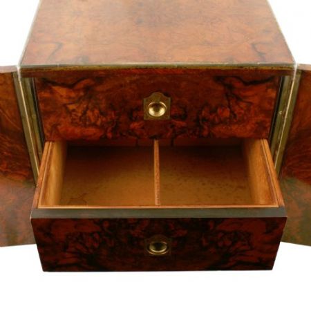 Viktorianische Nussbaum Kommode antik ca 1870