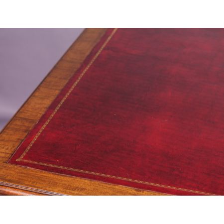 antiker Partners Schreibtisch,  spät viktorianisch, 1900