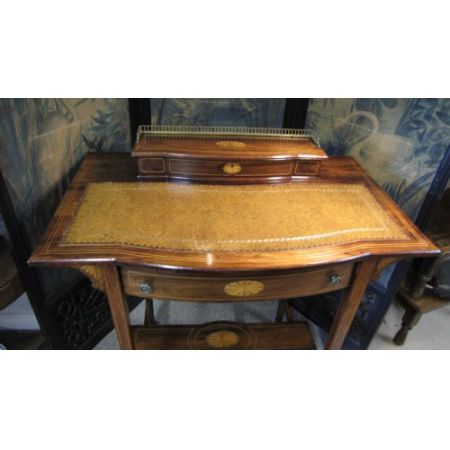 Antiker kleiner Damenschreibtisch, Palisander