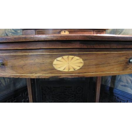 Antiker kleiner Damenschreibtisch, Palisander