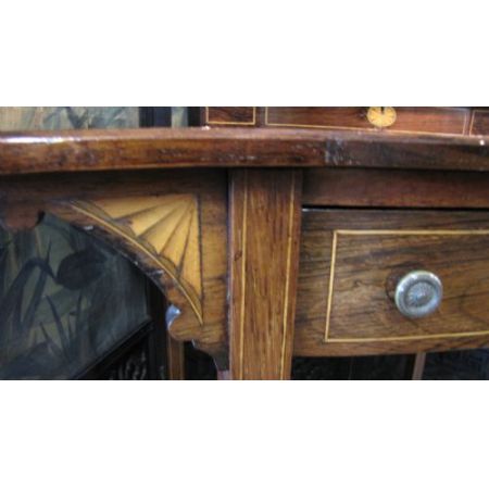 Antiker kleiner Damenschreibtisch, Palisander