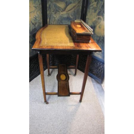 Antiker kleiner Damenschreibtisch, Palisander