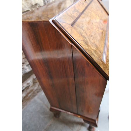  Bureau ,eingelegt, Gratwalnußholz ,  edwardian Stilepoche 