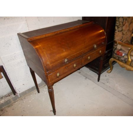 Bücherschrank,Mahagoni, 19. Jhr.