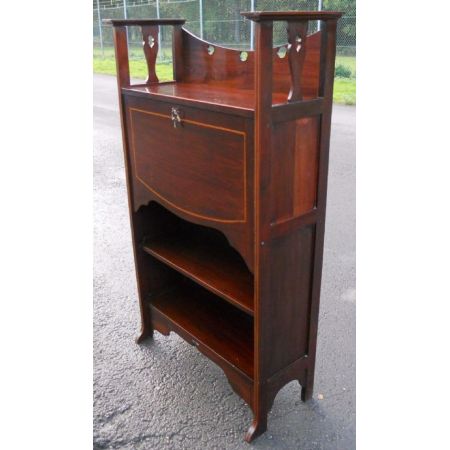 Jugendstil Bureau, Sekretär, Mahagoni, antik